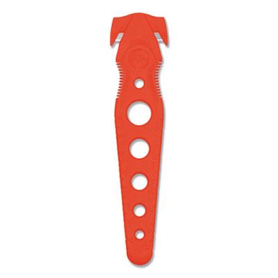 View larger image of Safety Cutter, 1.2" Blade, 5.75" Plastic Handle, Red, 5/Pack