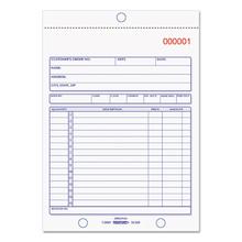 Sales Book, 15 Lines, Two-Part Carbonless, 5.5 x 7.88, 50 Forms Total