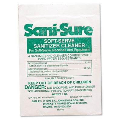 View larger image of Sani Sure Soft Serve Sanitizer & Cleaner, Powder, 1 oz. Packet