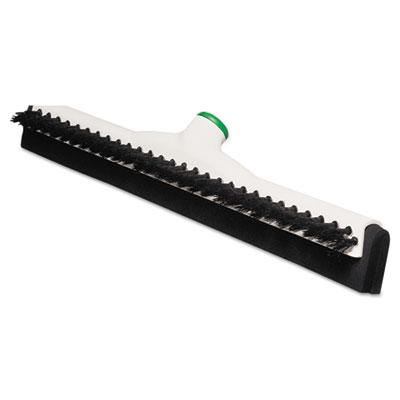 View larger image of Sanitary Brush w/Squeegee, 18" Brush, Moss Handle