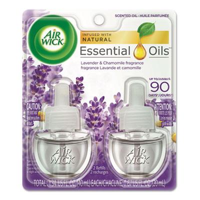 View larger image of Scented Oil Refill, Lavender & Chamomile, 0.67 oz, 2/Pack