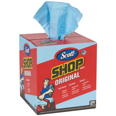 View larger image of Scott® Blue Shop Towels Pop-Up® Box (2 Pack)
