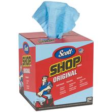 Scott® Blue Shop Towels Pop-Up® Box (2 Pack)