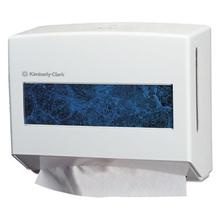 Scottfold Compact Towel Dispenser, 10.75 x 4.75  x 9, Pearl White