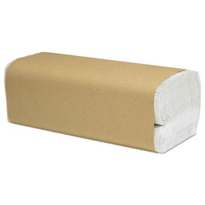 View larger image of Select Folded Paper Towels, C-Fold, 1-Ply, 10 x 13, White, 200/Pack, 12 Packs/Carton