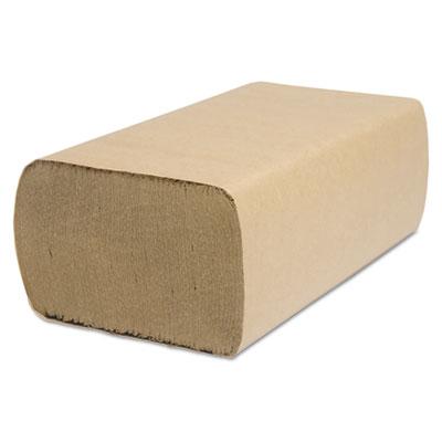 View larger image of Select Folded Towels, Multifold, 1-Ply, 9 x 9.45, Natural, 250/Pack, 16 Packs/Carton