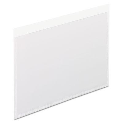 View larger image of Self-Adhesive Pockets, 4 x 6, Clear Front/White Backing, 100/Box