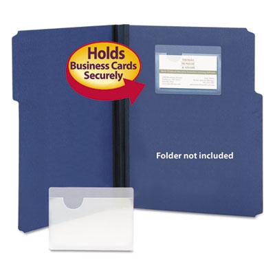 View larger image of Self-Adhesive Poly Pockets, Top Load, 4.06 x 3, Clear, 100/Box