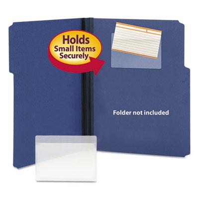 View larger image of Self-Adhesive Poly Pockets, Top Load, 5.31 x 33.63, Clear, 100/Box