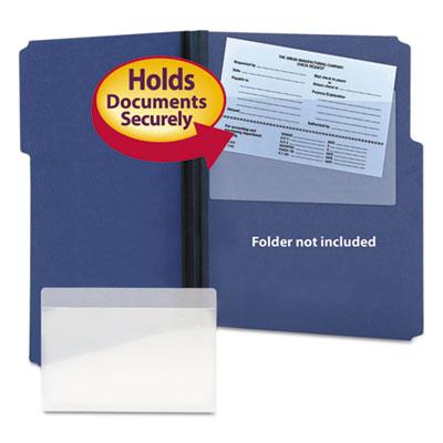 View larger image of Self-Adhesive Poly Pockets, Top Load, 9 x 5.56, Clear, 100/Box