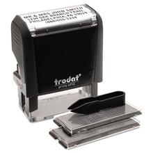 Self-Inking Do It Yourself Message Stamp, 3/4 x 1 7/8
