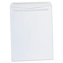 Self-Stick Open End Catalog Envelope, #15 1/2, Square Flap, Self-Adhesive Closure, 12 x 15.5, White, 100/Box