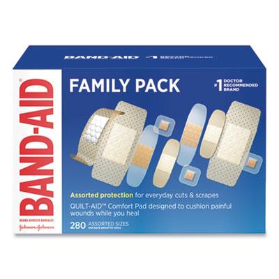 View larger image of Sheer/Wet Adhesive Bandages, Assorted Sizes, 280/Box