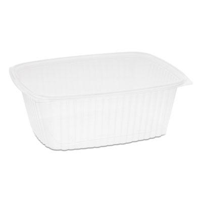 View larger image of Showcase Deli Container, Base Only, 1-Compartment, 64 oz, 9 x 7.4 x 4, Clear, Plastic, 220/Carton