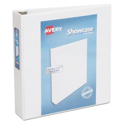 View larger image of Showcase Economy View Binder with Round Rings, 3 Rings, 2" Capacity, 11 x 8.5, White