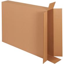 Side Loading Boxes, 28" x 5" x 38", Kraft, 20/Bundle, 32 ECT