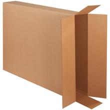 Side Loading Boxes, 40" x 8" x 50", Kraft, 5/Bundle, 44 ECT
