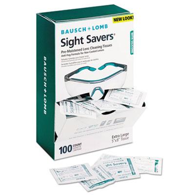 View larger image of Sight Savers Pre-Moistened Anti-Fog Tissues with Silicone, 100/Box