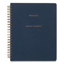 Signature Collection Firenze Navy Weekly/Monthly Planner, 11 x 8.5, Navy Cover, 13-Month (Jan to Jan): 2024 to 2025