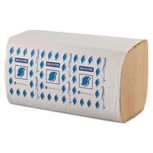 Single-Fold Paper Towels, 1-Ply, Kraft, 9" x 9.25", 12/Carton