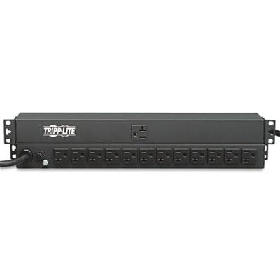 View larger image of Single-Phase Basic PDU, 13 Outlets, 15 ft Cord, 1U Rack-Mount