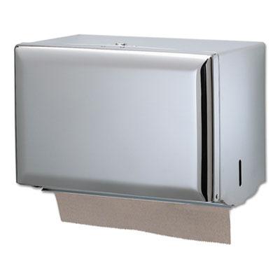 View larger image of Singlefold Paper Towel Dispenser, 10.75 x 6 x 7.5, Chrome