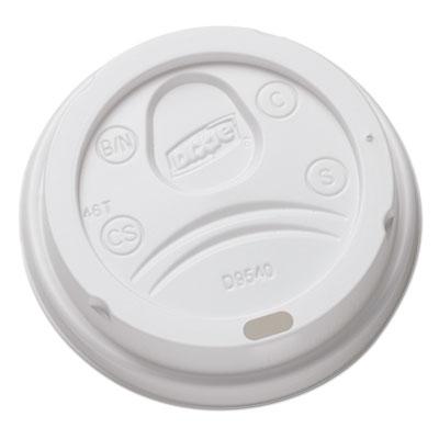 View larger image of Sip-Through Dome Hot Drink Lids for 10 oz Cups, White, 100/Pack, 1000/Carton