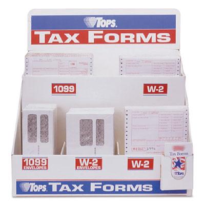 View larger image of Six-Part W-2 Tax Form Floor Display, Plastic