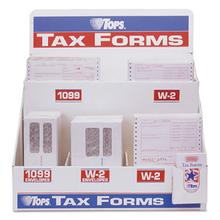 Six-Part W-2 Tax Form Floor Display, Plastic