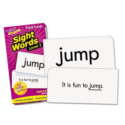 View larger image of Skill Drill Flash Cards, Sight Words Set 2, 3 X 6, Black And White, 97/set