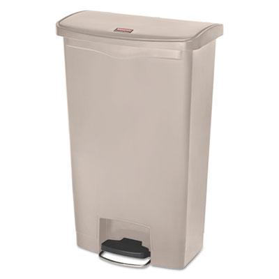 View larger image of Streamline Resin Step-On Container, Front Step Style, 18 gal, Polyethylene, Beige
