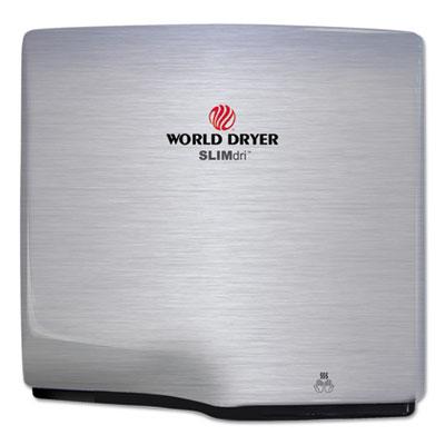 View larger image of SLIMdri Hand Dryer, 110-240 V, 13.87 x 13 x 7, Brushed Stainless Steel