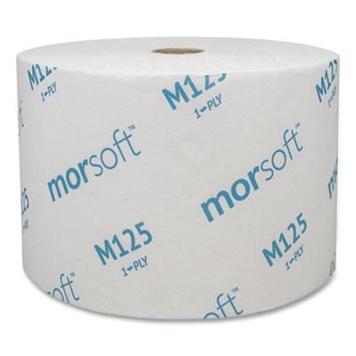 View larger image of Small Core Bath Tissue, Septic Safe, 1-Ply, White, 2,500 Sheets/Roll, 24 Rolls/Carton