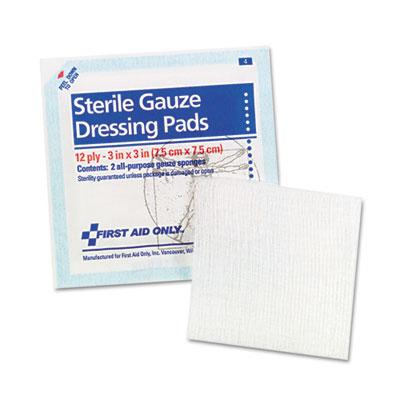 View larger image of Smartcompliance Gauze Pads, Sterile, 12-Ply, 3 X 3, 5 Dual-Pads/pack