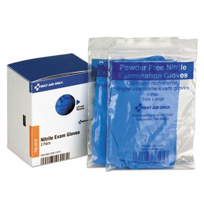 View larger image of SmartCompliance Nitrile Lightweight Gloves, One Size, 2/Box