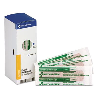 View larger image of Smartcompliance Plastic Bandages, 0.75 X 3, 25/box