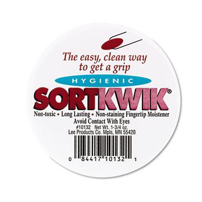 View larger image of Sortkwik Fingertip Moisteners, 1 3/4 oz, Pink, 2/Pack