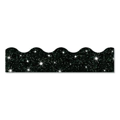 View larger image of Terrific Trimmers Sparkle Border, 2.75" X 32 Ft, Black