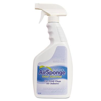 View larger image of Sponge Odor Absorber Spray, Fragrance Free, 22 oz Spray Bottle, 12/Carton