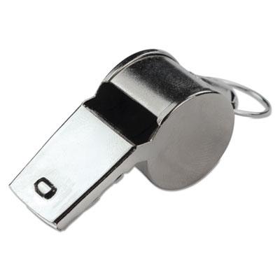 View larger image of Sports Whistle, Medium Weight, Metal, Silver, Dozen