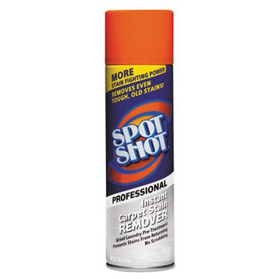 View larger image of Spot Shot Professional Instant Carpet Stain Remover, 18oz Spray Can, 12/Carton