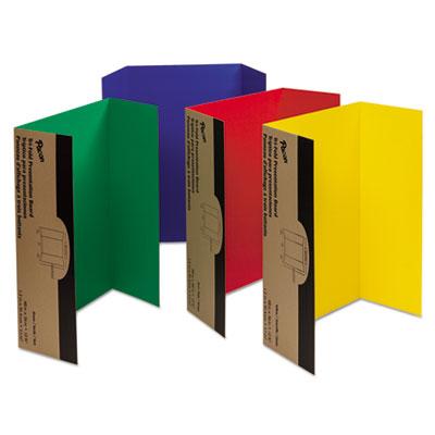 View larger image of Spotlight Corrugated Presentation Display Boards, 48 X 36, Blue, Green, Red, Yellow, 4/carton