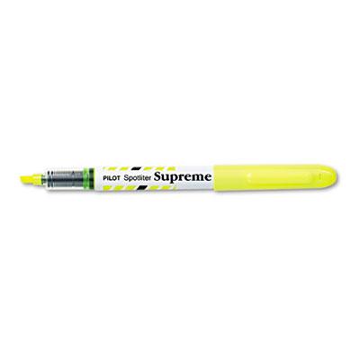 View larger image of Spotliter Supreme Highlighter, Chisel Tip, Fluorescent Yellow, Dozen