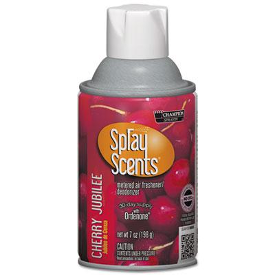 View larger image of SPRAYScents Metered Air Freshener Refill, Cherry Jubilee, 7 oz Aerosol, 12/Carton