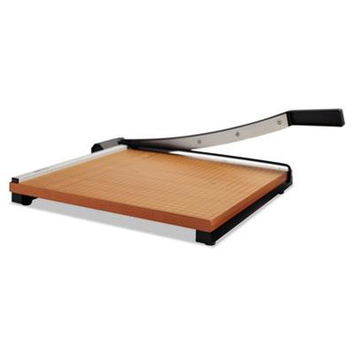 View larger image of Square Commercial Grade Wood Base Guillotine Trimmer, 15 Sheets, 15" Cut Length, 15 X 15