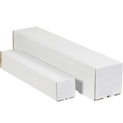 View larger image of 2 x 2 x 25" White Square Mailing Tubes