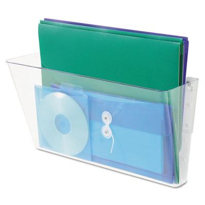 View larger image of Stackable DocuPocket Wall File, Legal, 16 1/4 x 4 x 7, Clear