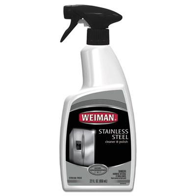 View larger image of Stainless Steel Cleaner and Polish, Floral Scent, 22 oz Spray Bottle, 6/CT
