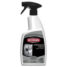 Stainless Steel Cleaner and Polish, Floral Scent, 22 oz Spray Bottle, 6/CT