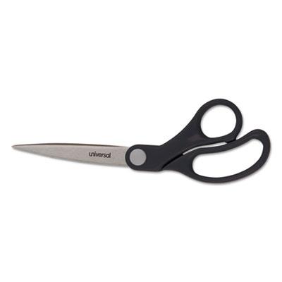 View larger image of Stainless Steel Office Scissors, 8.5" Long, 3.75" Cut Length, Black Offset Handle